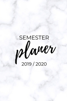 Semester Planer 2019 / 2020: A5 Coole Geschenkidee PUNKTIERT zum Studium | Notizbuch für Studenten | Studienbeginn | Erstes Semester | Pruefung | Geburtstag | Terminkalender (German Edition)