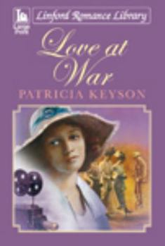 Paperback Love at War [Large Print] Book