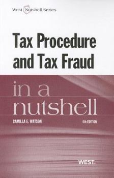 Paperback Tax Procedure and Tax Fraud in a Nutshell Book