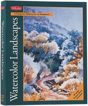Hardcover Watercolor Landscapes Book
