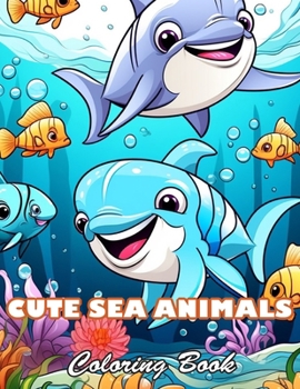 Cute Sea Animals Coloring Book for Kids: 100+ High-Quality and Unique Colouring Pages