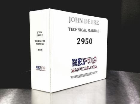 Ring-bound John Deere 2950 Tractor Technical Service Repair Manual Book