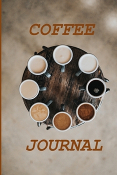 Paperback coffee journal: coffee log Book