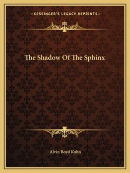 Paperback The Shadow Of The Sphinx Book