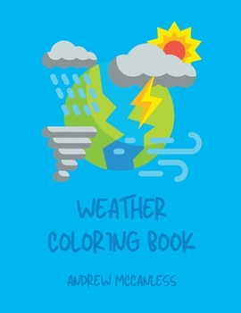 Paperback Weather Coloring Book