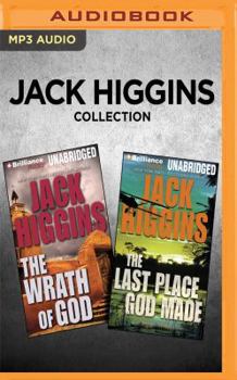 MP3 CD Jack Higgins Collection: The Wrath of God & the Last Place God Made Book