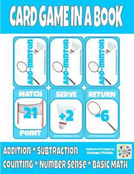 Paperback Card Game in a Book - Add-Minton Book