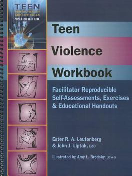 Spiral-bound Teen Violence Workbook Book