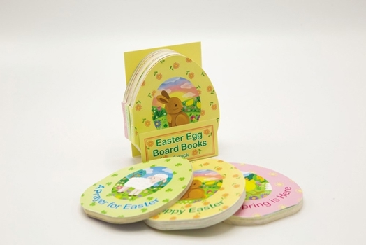 Hardcover Easter Egg Board Books, 3 Pack Book