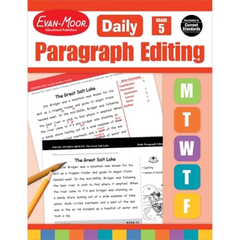 Daily Paragraph Editing, Grade 5