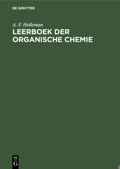 Hardcover Leerboek Der Organische Chemie [Norwegian] Book