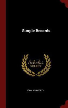 Hardcover Simple Records Book