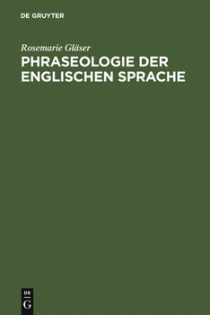 Hardcover Phraseologie der englischen Sprache [German] Book