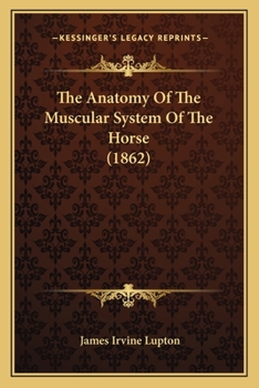 Paperback The Anatomy Of The Muscular System Of The Horse (1862) Book