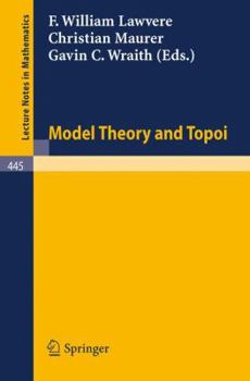 Paperback Model Theory and Topoi Book