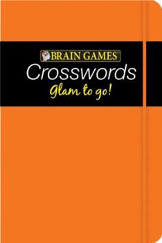 Hardcover Brain Games Crosswords Glam to Go Book