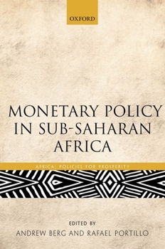 Hardcover Monetary Policy in Sub-Saharan Africa Book