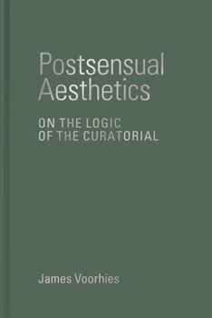 Hardcover Postsensual Aesthetics: On the Logic of the Curatorial Book