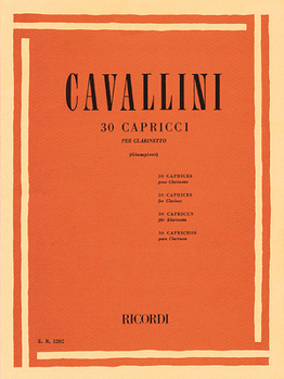Paperback 30 Capriccios: Clarinet Solo Book
