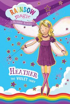 Paperback Rainbow Magic Rainbow Fairies Book #7: Heather the Violet Fairy Book