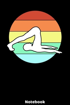 Notebook: Yoga Silhouette Design with120 ruled Pages 6'x9'. Journal for Yoga Teacher, Students, Fans and Lovers. Writing Book for your training, your ... for Meditation Fans and Lovers of Namaste.