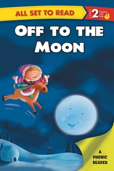 Paperback All set to Read A Phonics Reader Off to the Moon Book