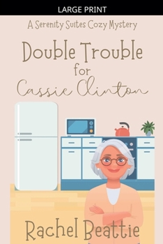 Paperback Double Trouble for Cassie Clinton [Large Print] Book
