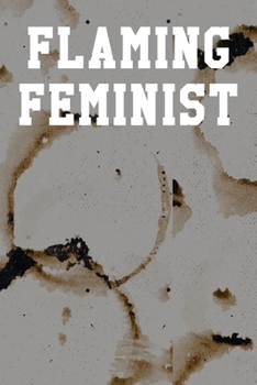 Flaming Feminist: Blank Ukelele Tab Notebook 6”x9” 120 Pages