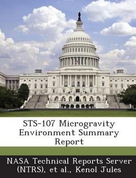 Paperback Sts-107 Microgravity Environment Summary Report Book