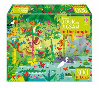 Paperback Usborne Book and Jigsaw In the Jungle Book