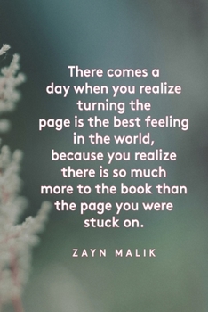 Happy New Year 2020: ZAYN MALIK  Quote Notebook Gift: Lined Notebook / Journal Gift, 120 Pages, 6x9, Soft Cover, Matte Finish
