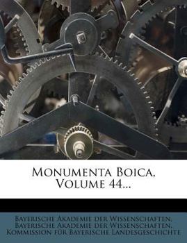 Paperback Monumenta Boica, Volume 44... [German] Book