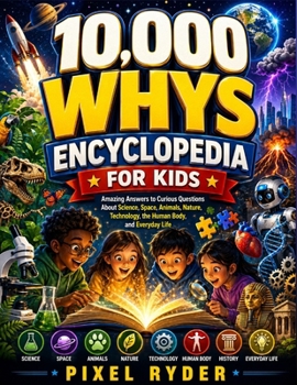 10,000 whys Encyclopedia for Kids: Amazing Answers to Curious Questions About Science, Space, Animals, Nature, Technology, the Human Body, and Everyday Life