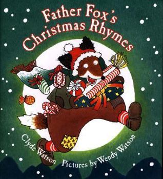 Hardcover Father Fox's Christmas Rhymes Book