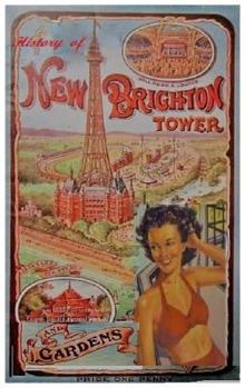 Hardcover The History of New Brighton Tower Book