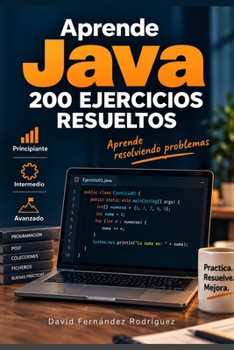 Paperback Aprende Java con 200 ejercicios resueltos [Spanish] Book