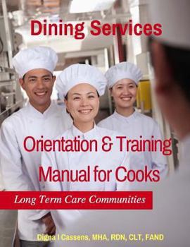 Paperback Orientation & Training Manual for Cooks Book