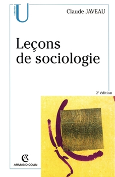 Paperback Leçons de sociologie [French] Book