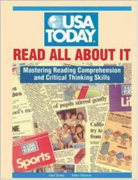Paperback USA Today Read All about It: Mastering Reading Comprehension and Critical Thinking Skills Book