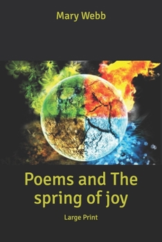 Paperback Poems and The spring of joy: Large Print Book