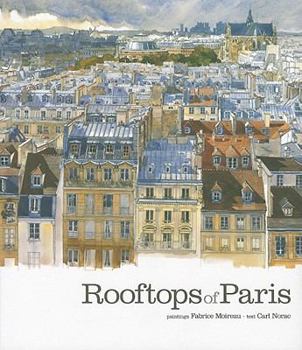 Hardcover Rooftops of Paris Book