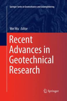 Paperback Recent Advances in Geotechnical Research Book