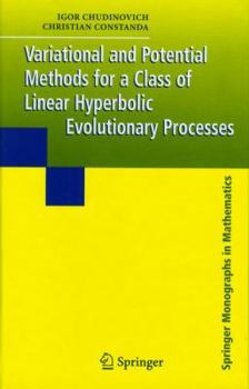 Paperback Variational and Potential Methods for a Class of Linear Hyperbolic Evolutionary Processes Book