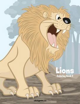 Paperback Lions Coloring Book 2 Book
