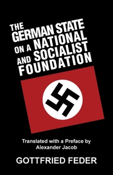 Paperback The German State on a National and Socialist Foundation Book