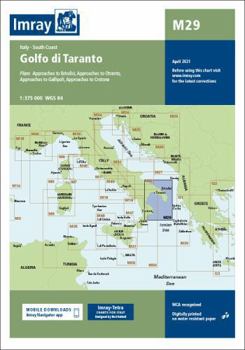 Map M29 GOLFO DI TARANTO [French] Book
