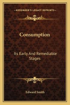 Paperback Consumption: Its Early And Remediable Stages Book