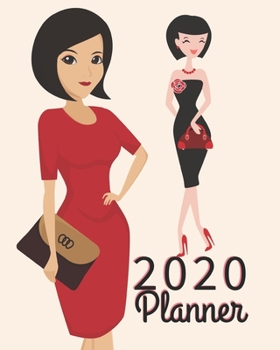 Paperback 2020: Monthly/Weekly Planner Book