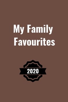 Paperback My Family Favourites 2020: Paperback Book