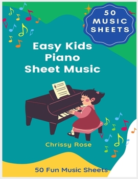 Paperback Easy Kids Piano Sheet Music Book